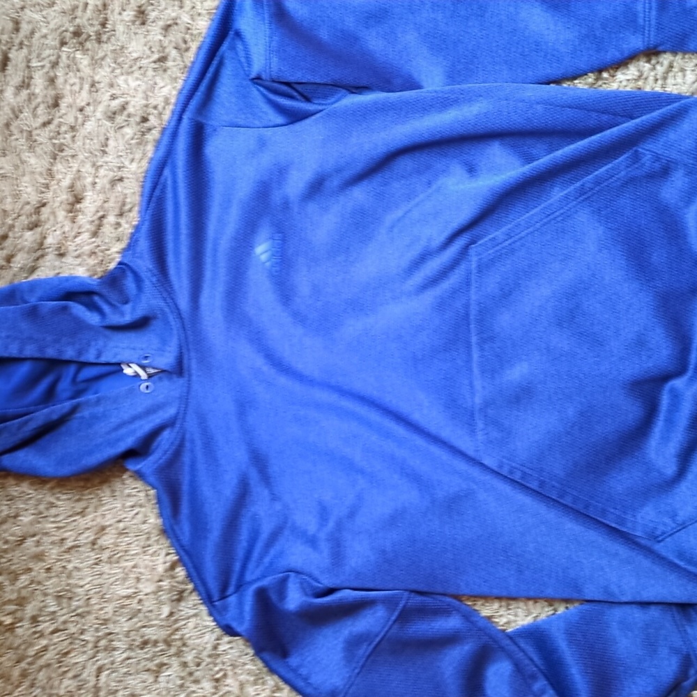 Men's Adidas Blue Large Sweatshirt